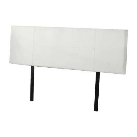 PU Leather King Bed Headboard Bedhead - White