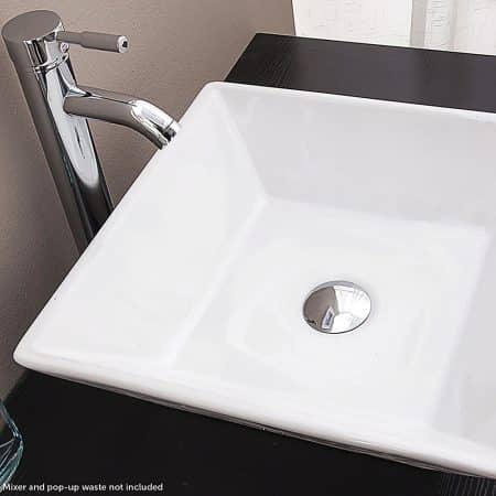 Bathroom Ceramic Rectangular Above Countertop Basin for Vanity - Image 2