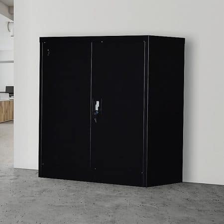 Two-Door Shelf Office Gym Filing Storage Locker Cabinet Safe - Image 2