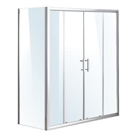 1700 X 700 Sliding Door Safety Glass Shower Screen By Della Francesca