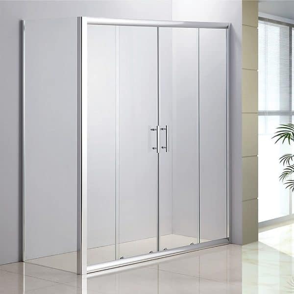 1700 X 700 Sliding Door Safety Glass Shower Screen By Della Francesca - Image 2