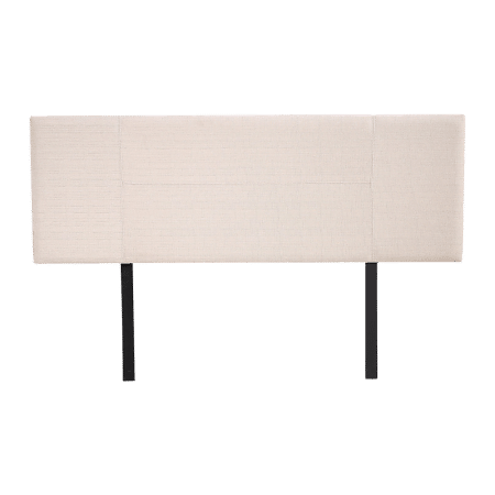 Linen Fabric Queen Bed Headboard Bedhead - Beige