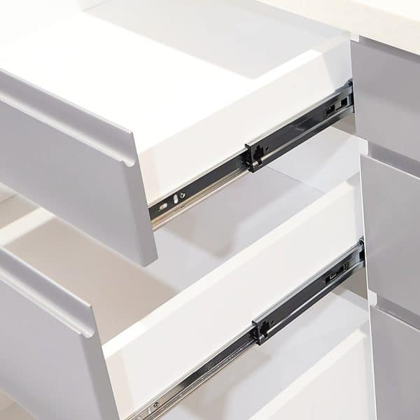 10 Pairs of 500mm Soft Close Full Extension Ball Bearing Drawer Runner - Image 2
