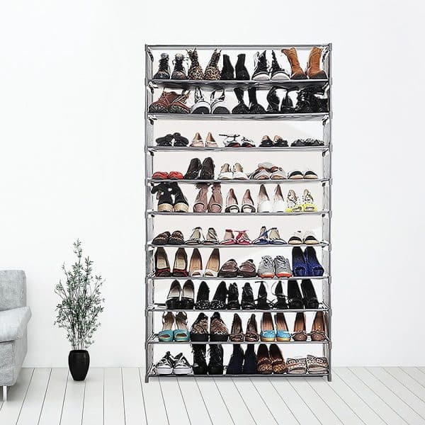 50 Pairs 10 Tiers Shoe Rack - Image 2