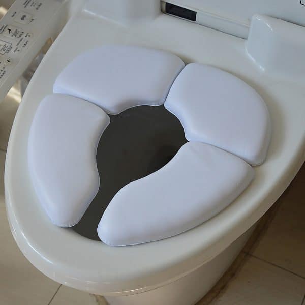 Kids Baby Toddler Travel Folding Padded Potty Seat Cushion Toilet Training - Image 2