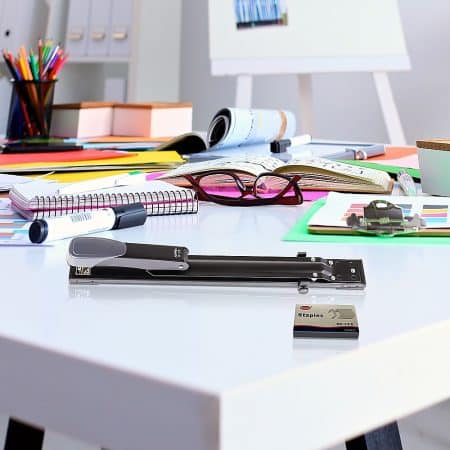 A4 A3 Long Arm Personal Office Stapler 25 sheets CAP (1000 staples included) - Image 2