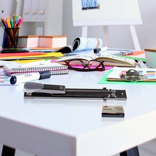 A4 A3 Long Arm Personal Office Stapler 25 sheets CAP (1000 staples included) - Image 2