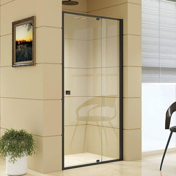 Adjustable Semi Frameless Shower Screen (98~106) x 195cm Australian Safety Glass - Image 2