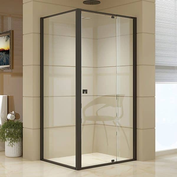 Semi Frameless Shower Screen (98~106)x 195cm & (77~80)x 195cm Side AS/NZS Glass - Image 2