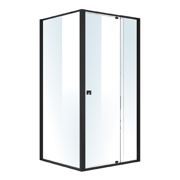 Semi Frameless Shower Screen (98~106)x 195cm & (89~92)x 195cm Side AS/NZS Glass