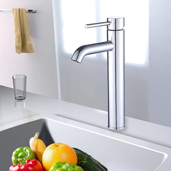 Tall Basin Mixer Tap Faucet -Kitchen Laundry Bathroom Sink - Image 2