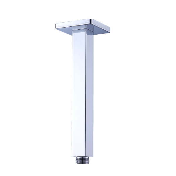 Shower Head Arm Wall Connector Square Bathroom Rainforest ShowerHead