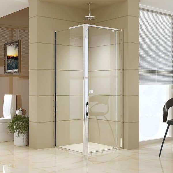 Semi Frameless Shower Screen (74~82)x 195cm & (77~80)x 195cm Side AS/NZS Glass - Image 2