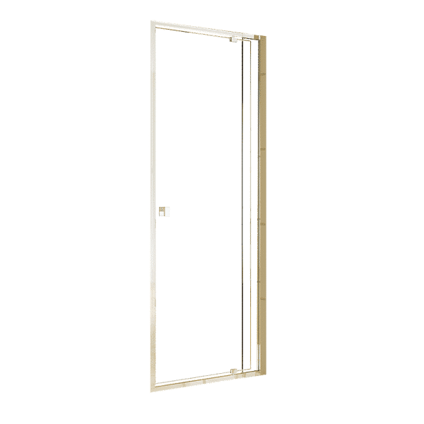 Adjustable Semi Frameless Shower Screen (74~82) x 195cm Australian Safety Glass