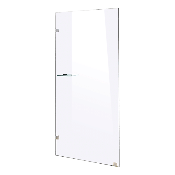 800 x 2000mm Frameless 10mm Safety Glass Shower Screen