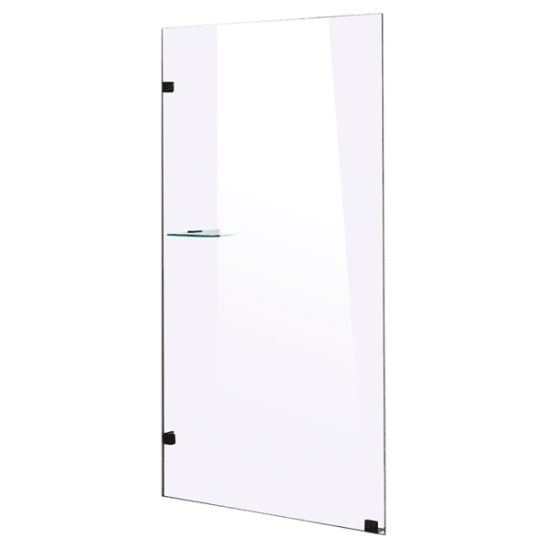 900 x 2000mm Frameless 10mm Safety Glass Shower Screen