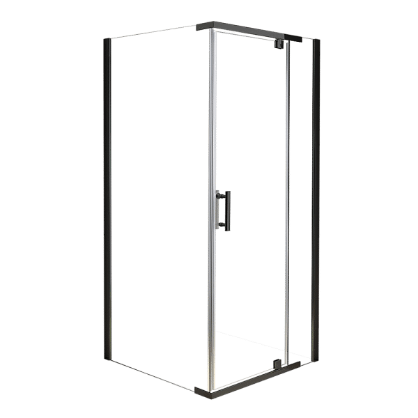Shower Screen 900x900x1900mm Framed Safety Glass Pivot Door By Della Francesca