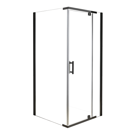 Shower Screen 1000x1000x1900mm Framed Safety Glass Pivot Door By Della Francesca