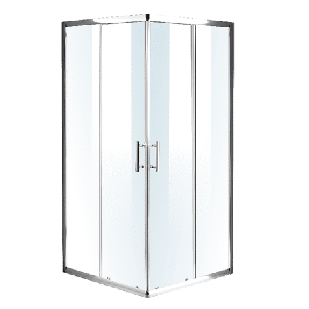 900 x 900mm Sliding Door Nano Safety Glass Shower Screen By Della Francesca