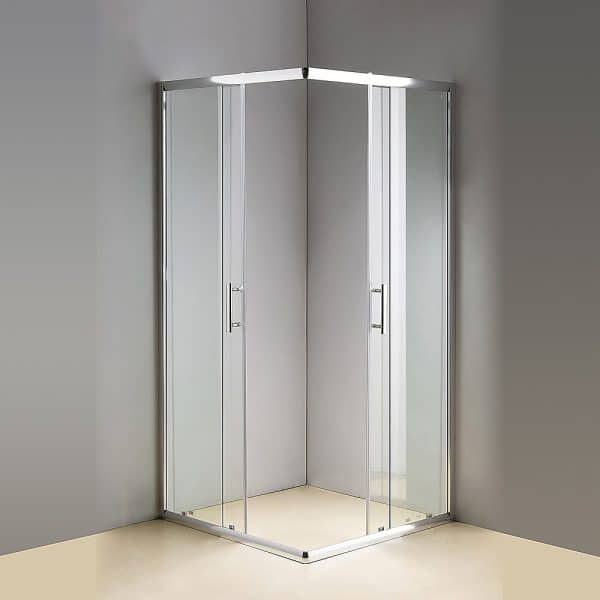 900 x 1200mm Sliding Door Nano Safety Glass Shower Screen By Della Francesca - Image 2