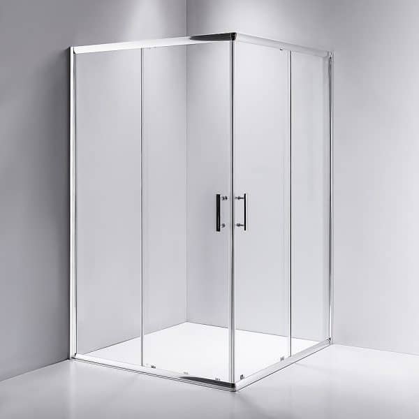 1000 x 1000mm Sliding Door Nano Safety Glass Shower Screen By Della Francesca
