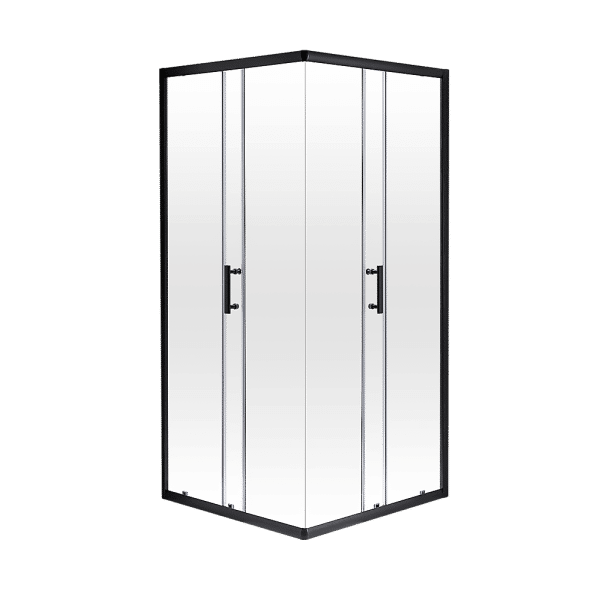 800 x 800mm Sliding Door Nano Safety Glass Shower Screen By Della Francesca