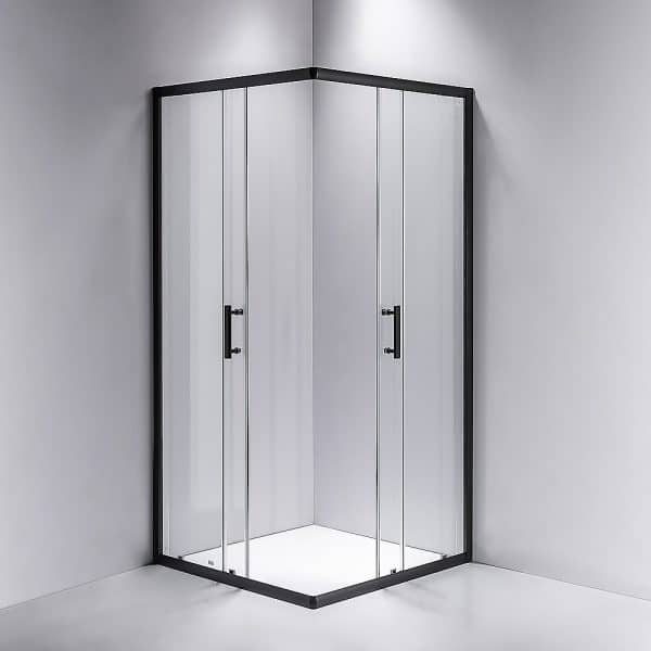 900 x 1200mm Sliding Door Nano Safety Glass Shower Screen By Della Francesca - Image 2