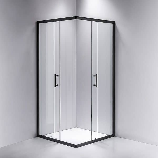1000 x 800mm Sliding Door Nano Safety Glass Shower Screen By Della Francesca - Image 2