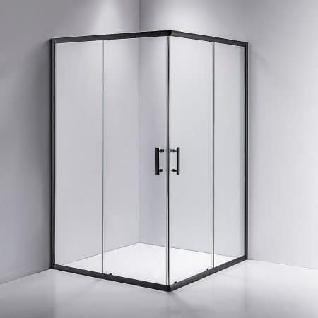 1200 x 800mm Sliding Door Nano Safety Glass Shower Screen By Della Francesca - Image 2
