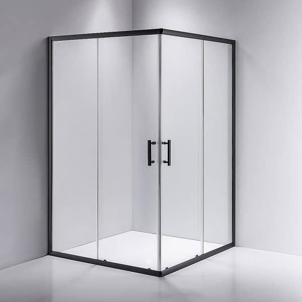 1200 x 800mm Sliding Door Nano Safety Glass Shower Screen By Della Francesca - Image 2