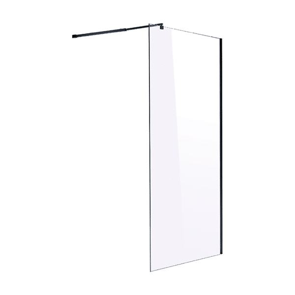 1100 x 2100mm Frameless 10mm Safety Glass Shower Screen