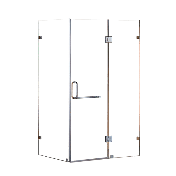 1200 x 900mm Frameless 10mm Glass Shower Screen By Della Francesca