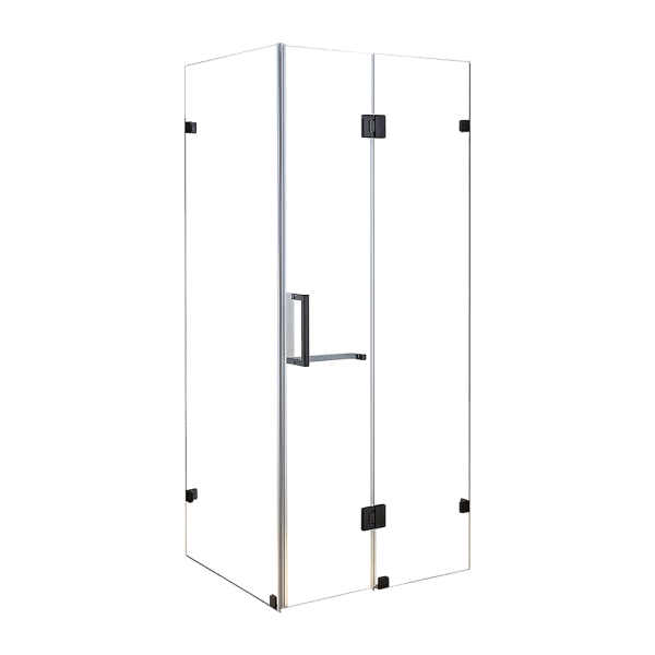 1200 x 800mm Frameless 10mm Glass Shower Screen By Della Francesca