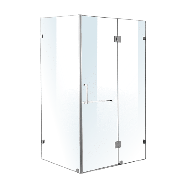 1200 x 800mm Frameless 10mm Glass Shower Screen By Della Francesca