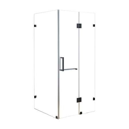 1100 x 1000mm Frameless 10mm Glass Shower Screen By Della Francesca