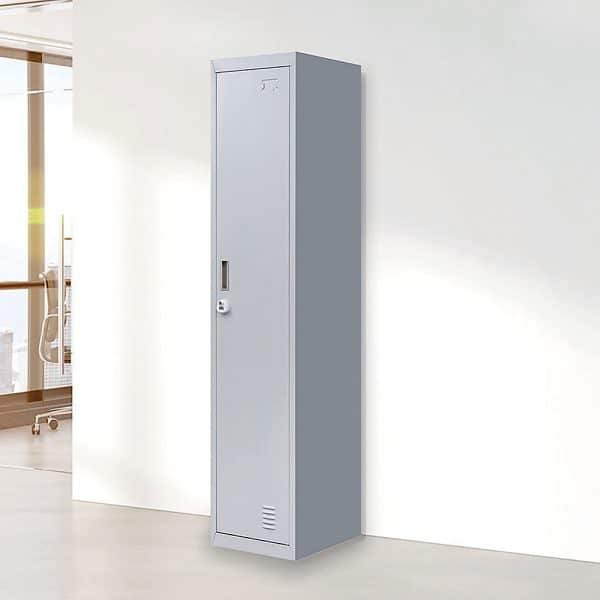 One-Door Office Gym Shed Clothing Locker Cabinet - Image 2