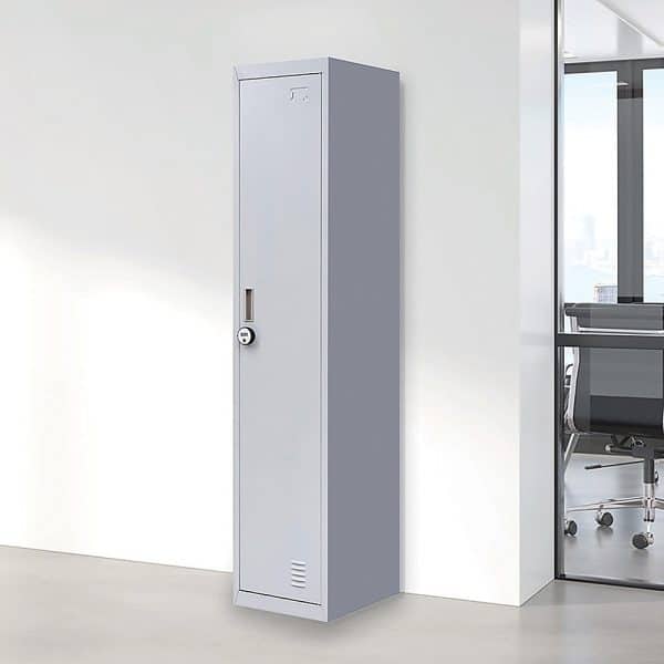 One-Door Office Gym Shed Clothing Locker Cabinet - Image 2