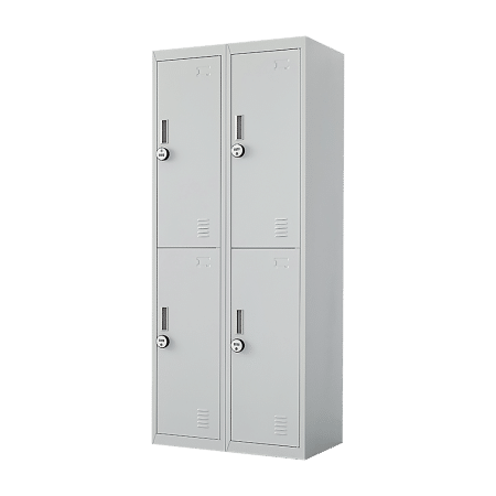 Four-Door Office Gym Shed Storage Locker