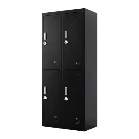 Four-Door Office Gym Shed Storage Locker