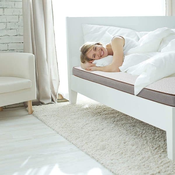 Palermo Double Memory Foam Mattress Topper Cooling Gel Infused CertiPUR Approved - Image 2