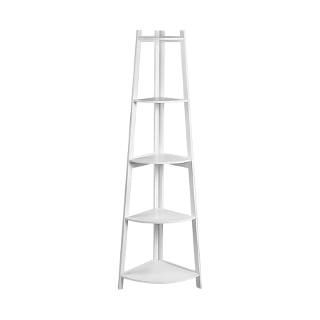 Corner Ladder Shelf Bookcase Display Storage Unit