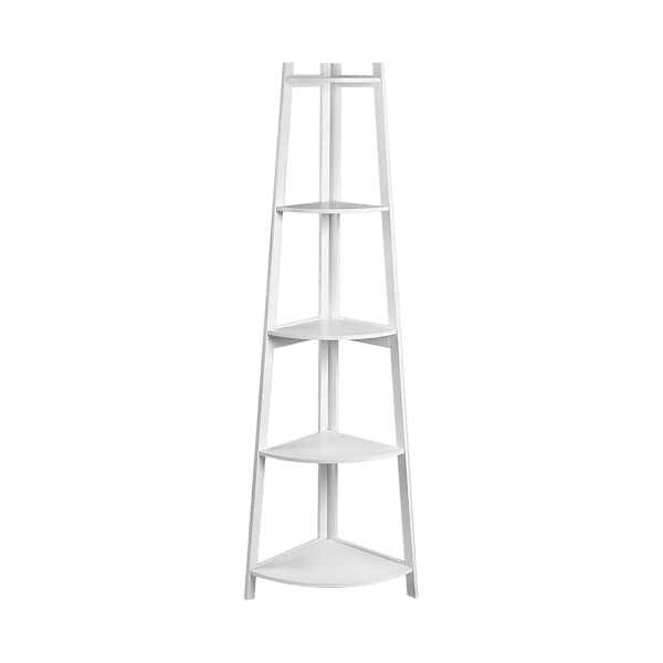 Corner Ladder Shelf Bookcase Display Storage Unit