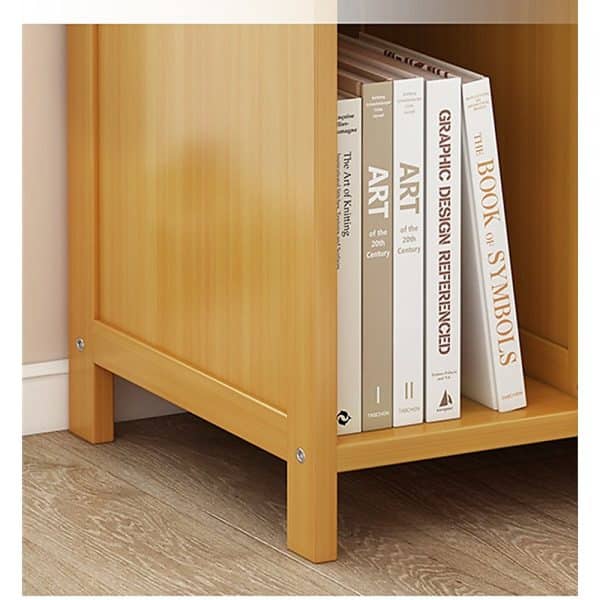 Bamboo Bedside Table Nightstand Storage Bedroom Sofa Side Stand - Image 2