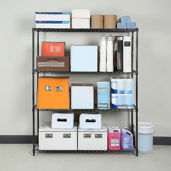 Modular Wire Storage Shelf 1200 x 450 x 1800mm Steel Shelving - Image 2