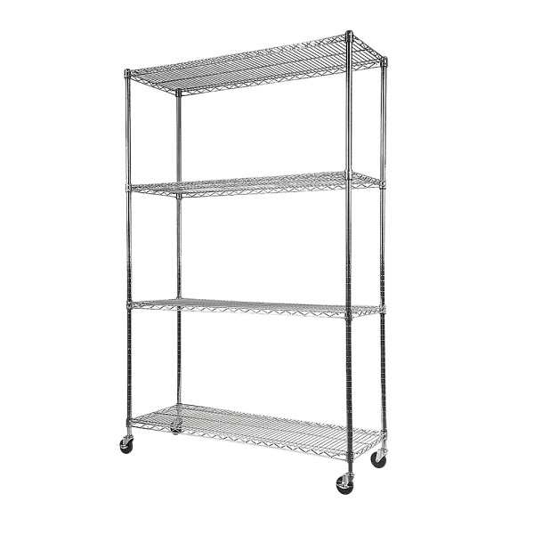 Modular Wire Storage Shelf 1200 x 450 x 1800mm Steel Shelving