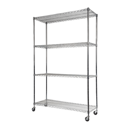 Modular Wire Storage Shelf 1500 x 600 x 1800mm Steel Shelving
