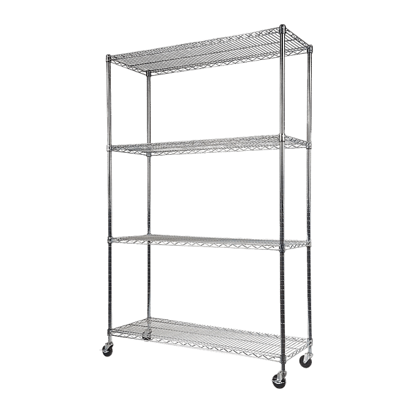 Modular Wire Storage Shelf 1500 x 600 x 1800mm Steel Shelving