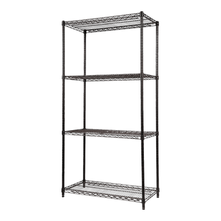 Modular Wire Storage Shelf 900 x 350 x 1800mm Steel Shelving