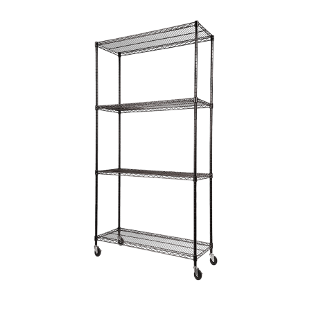 Modular Wire Storage Shelf 900 x 350 x 1800mm Steel Shelving
