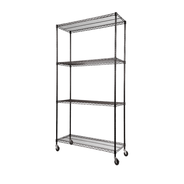Modular Wire Storage Shelf 900 x 350 x 1800mm Steel Shelving